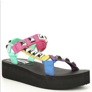 Steve Madden Studded Platform Sandals